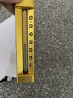 50mm 100mm Cam Bimetalik Termometre Göstergesi Alüminyum Gövde Altın Kaplama V Şekli